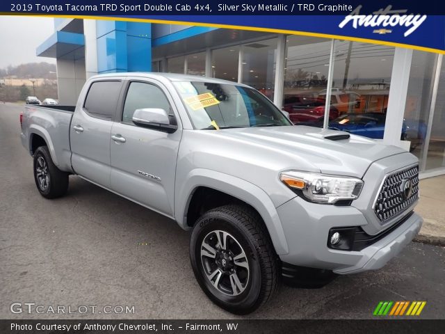 2019 Toyota Tacoma TRD Sport Double Cab 4x4 in Silver Sky Metallic