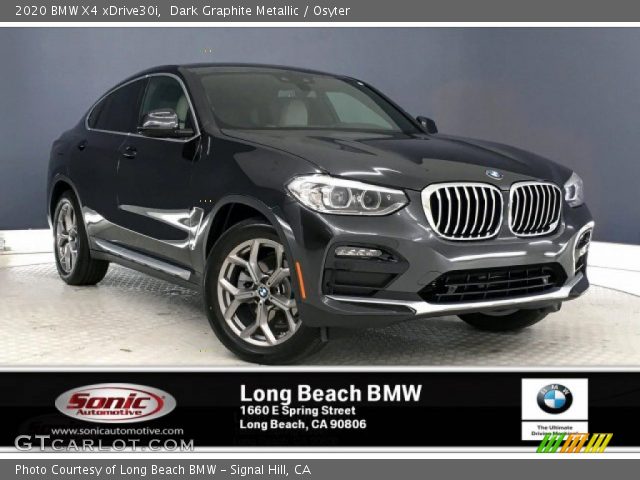 2020 BMW X4 xDrive30i in Dark Graphite Metallic