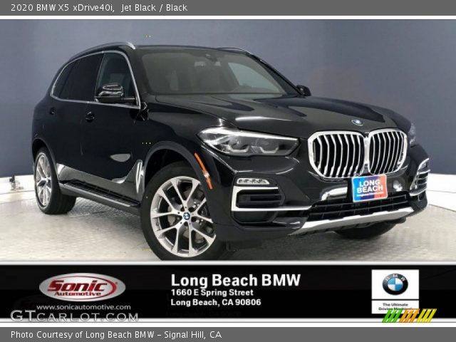 2020 BMW X5 xDrive40i in Jet Black