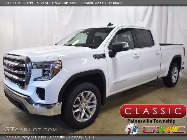 2020 GMC Sierra 1500 SLE Crew Cab 4WD in Summit White