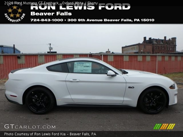 2020 Ford Mustang GT Fastback in Oxford White