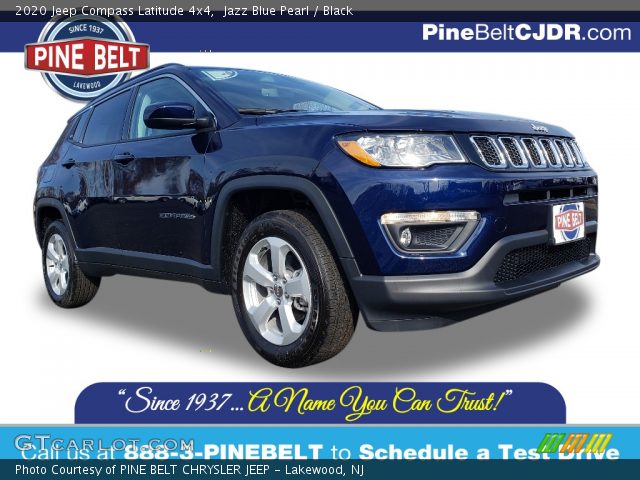 2020 Jeep Compass Latitude 4x4 in Jazz Blue Pearl