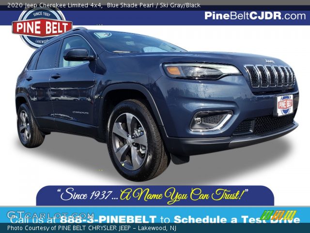 2020 Jeep Cherokee Limited 4x4 in Blue Shade Pearl
