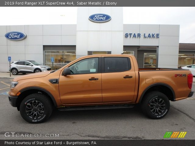 2019 Ford Ranger XLT SuperCrew 4x4 in Saber Metallic