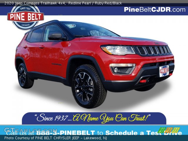 2020 Jeep Compass Trailhawk 4x4 in Redline Pearl