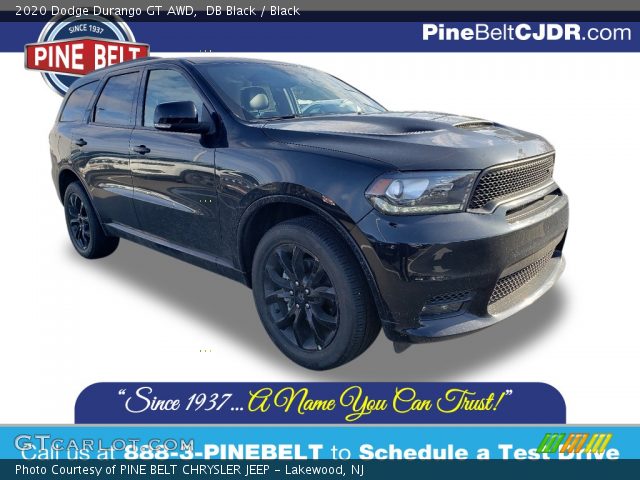 2020 Dodge Durango GT AWD in DB Black