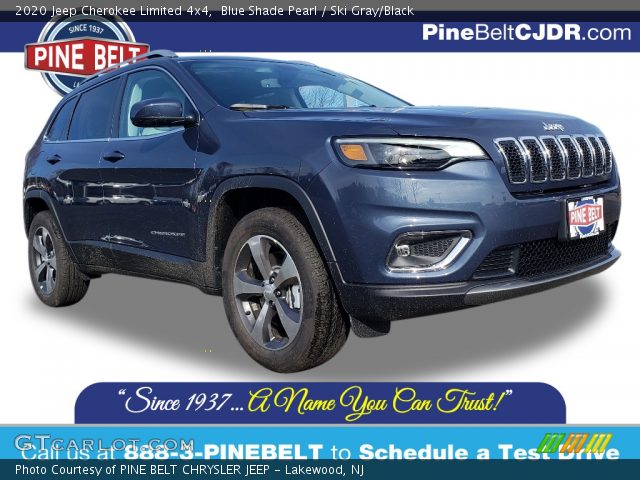 2020 Jeep Cherokee Limited 4x4 in Blue Shade Pearl