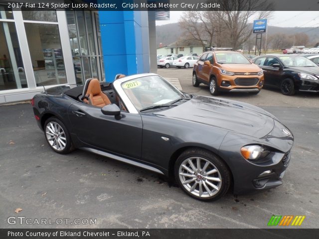 2017 Fiat 124 Spider Lusso Roadster in Grigio Moda Meteor Grey