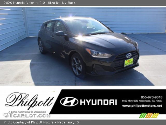 2020 Hyundai Veloster 2.0 in Ultra Black