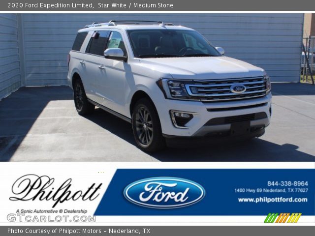 2020 Ford Expedition Limited in Star White