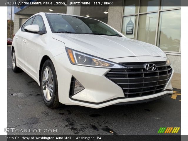 2020 Hyundai Elantra Value Edition in Quartz White Pearl