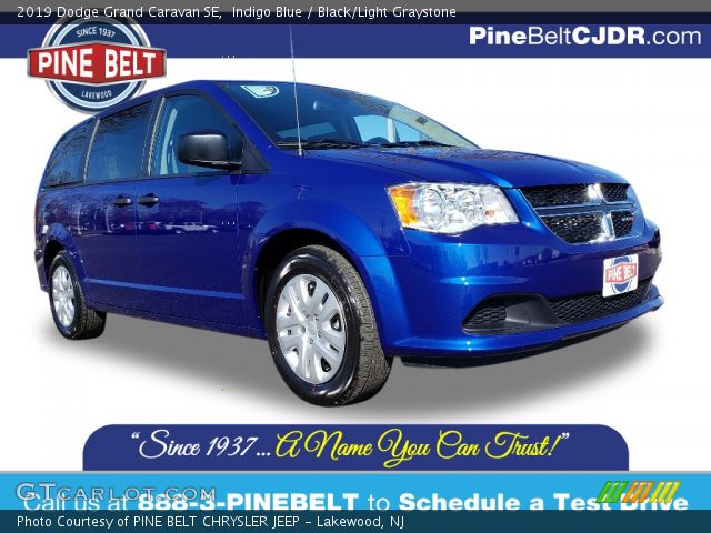 2019 Dodge Grand Caravan SE in Indigo Blue