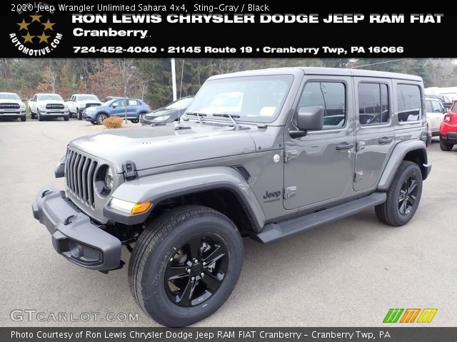 2020 Jeep Wrangler Unlimited Sahara 4x4 in Sting-Gray
