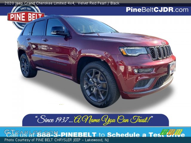 2020 Jeep Grand Cherokee Limited 4x4 in Velvet Red Pearl