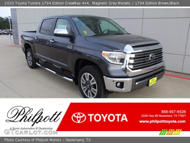 2020 Toyota Tundra 1794 Edition CrewMax 4x4 in Magnetic Gray Metallic