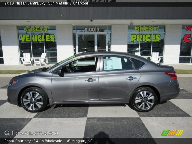 2019 Nissan Sentra SV in Gun Metallic