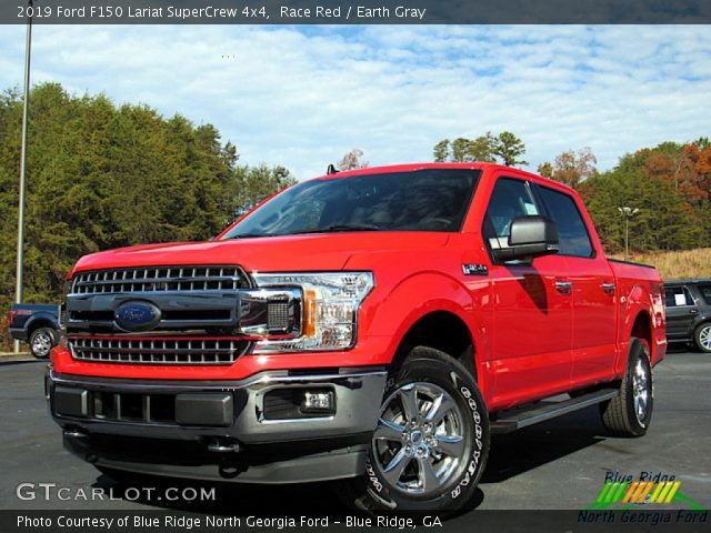 2019 Ford F150 Lariat SuperCrew 4x4 in Race Red