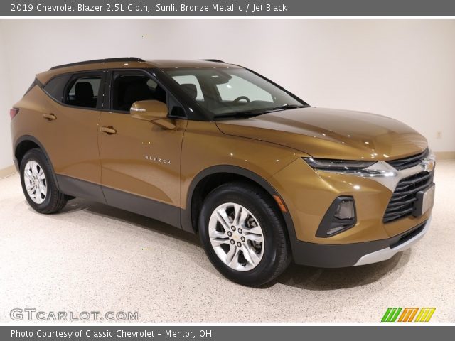 2019 Chevrolet Blazer 2.5L Cloth in Sunlit Bronze Metallic