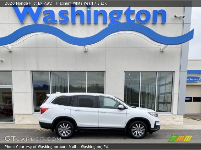 2020 Honda Pilot EX AWD in Platinum White Pearl