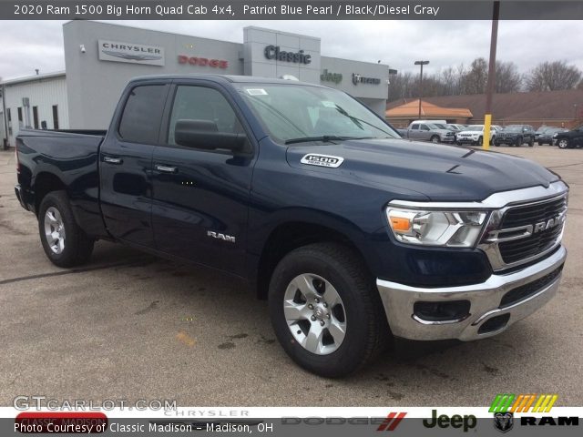 2020 Ram 1500 Big Horn Quad Cab 4x4 in Patriot Blue Pearl