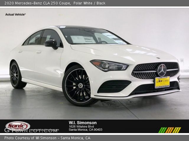 2020 Mercedes-Benz CLA 250 Coupe in Polar White