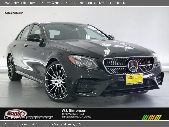 2020 Mercedes-Benz E 53 AMG 4Matic Sedan in Obsidian Black Metallic