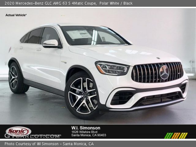 2020 Mercedes-Benz GLC AMG 63 S 4Matic Coupe in Polar White