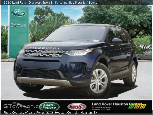 2020 Land Rover Discovery Sport S in Portofino Blue Metallic