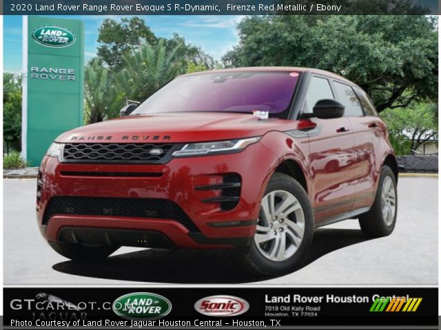 2020 Land Rover Range Rover Evoque S R-Dynamic in Firenze Red Metallic