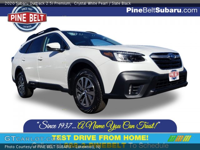 2020 Subaru Outback 2.5i Premium in Crystal White Pearl
