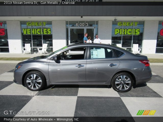 2019 Nissan Sentra SV in Gun Metallic