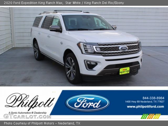 2020 Ford Expedition King Ranch Max in Star White