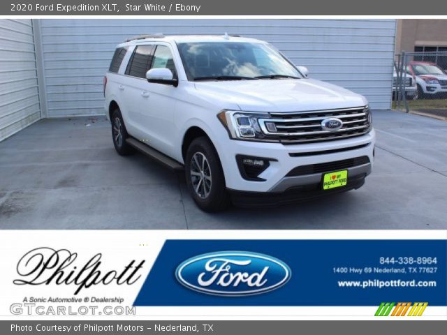 2020 Ford Expedition XLT in Star White