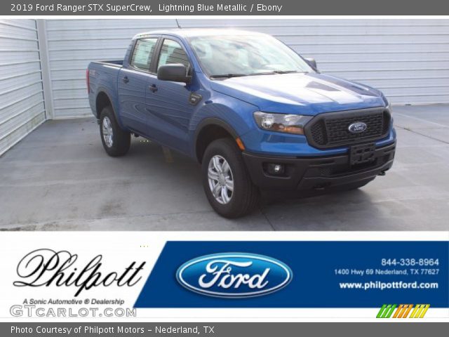 2019 Ford Ranger STX SuperCrew in Lightning Blue Metallic