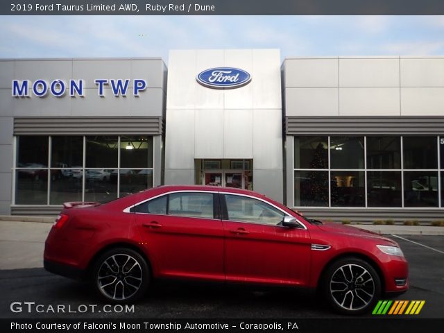 2019 Ford Taurus Limited AWD in Ruby Red