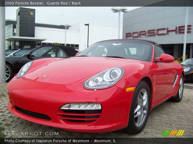 2009 Porsche Boxster  in Guards Red