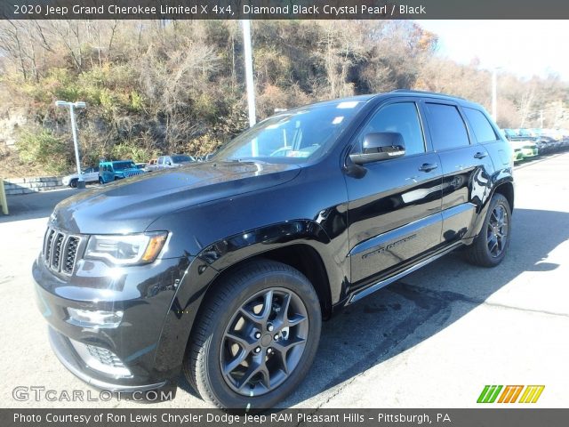 2020 Jeep Grand Cherokee Limited X 4x4 in Diamond Black Crystal Pearl