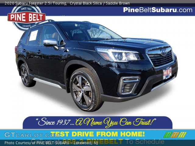 2020 Subaru Forester 2.5i Touring in Crystal Black Silica