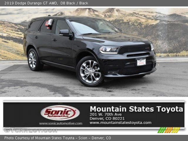 2019 Dodge Durango GT AWD in DB Black