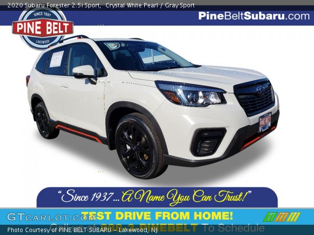 2020 Subaru Forester 2.5i Sport in Crystal White Pearl