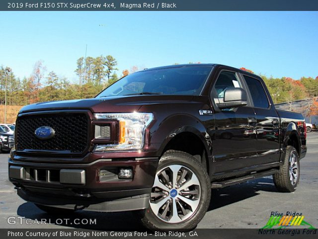 2019 Ford F150 STX SuperCrew 4x4 in Magma Red
