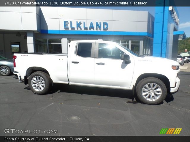 2020 Chevrolet Silverado 1500 Custom Double Cab 4x4 in Summit White