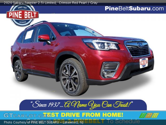 2020 Subaru Forester 2.5i Limited in Crimson Red Pearl
