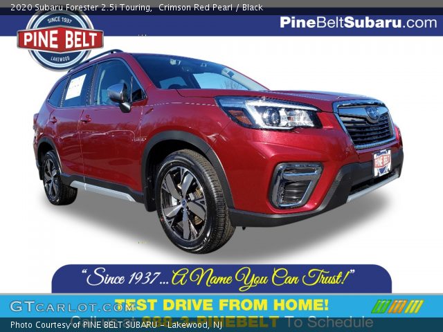 2020 Subaru Forester 2.5i Touring in Crimson Red Pearl