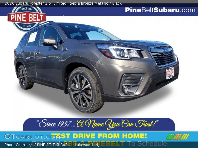 2020 Subaru Forester 2.5i Limited in Sepia Bronze Metallic