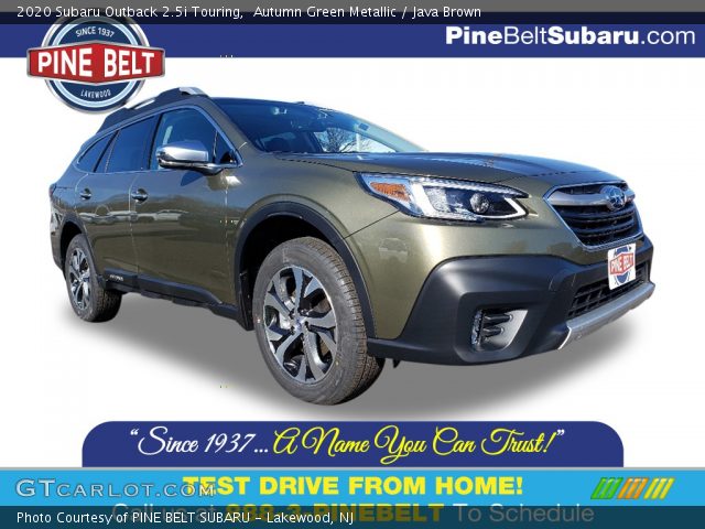 2020 Subaru Outback 2.5i Touring in Autumn Green Metallic