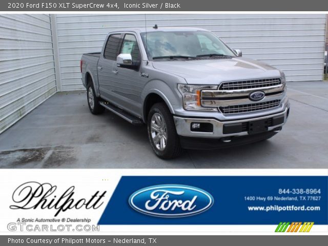 2020 Ford F150 XLT SuperCrew 4x4 in Iconic Silver