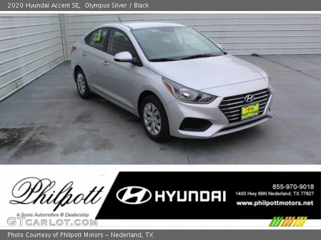 2020 Hyundai Accent SE in Olympus Silver