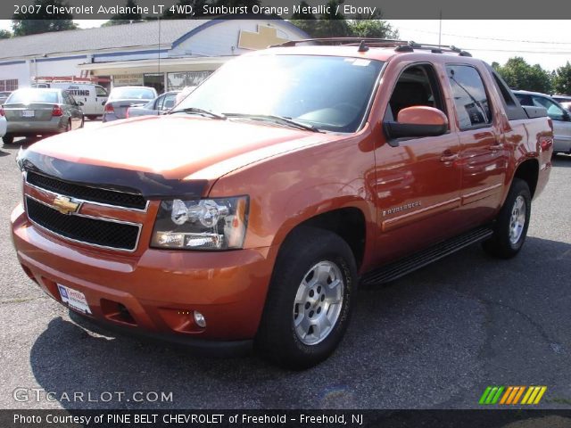 2007 Chevrolet Avalanche LT 4WD in Sunburst Orange Metallic