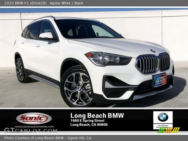 2020 BMW X1 sDrive28i in Alpine White